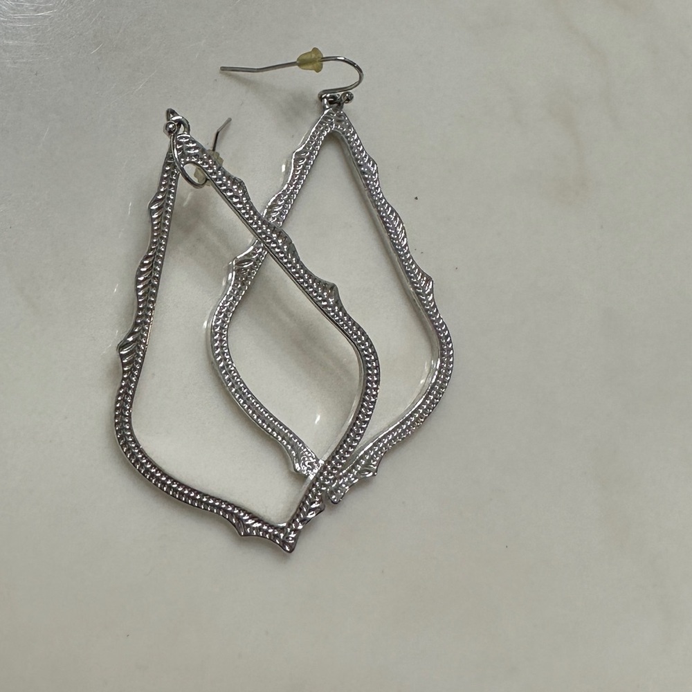 Kendra Scott silver earring